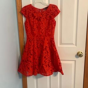 Red cocktail dress!